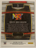 Bron Breakker 2022 WWE NXT Panini Select Concourse “Red, White & Blue” Prizm ROOKIE Refractor Card