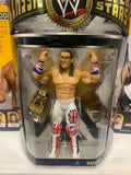 The British Bulldog WWF WWE Jakks Classic Superstars Action Figure!!!