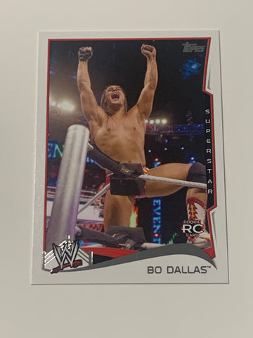 Bo Dallas WWE 2014 Topps Rookie Card #4