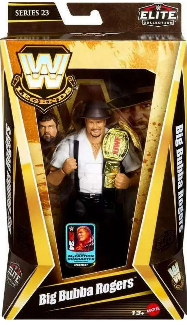 Big Bubba Rogers WWE Legends Elite Series 23 Figure (Brand New, Never Opened)