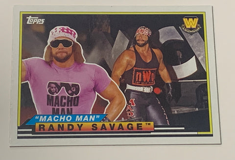 “Macho Man” Randy Savage 2018 WWE Topps Heritage Card