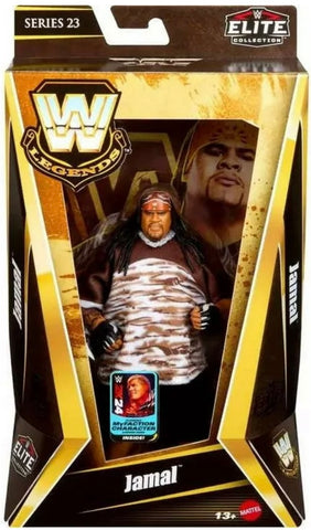 Jamal WWE Elite Legends Series 23 Action Figure (Brand New, Never Opened)