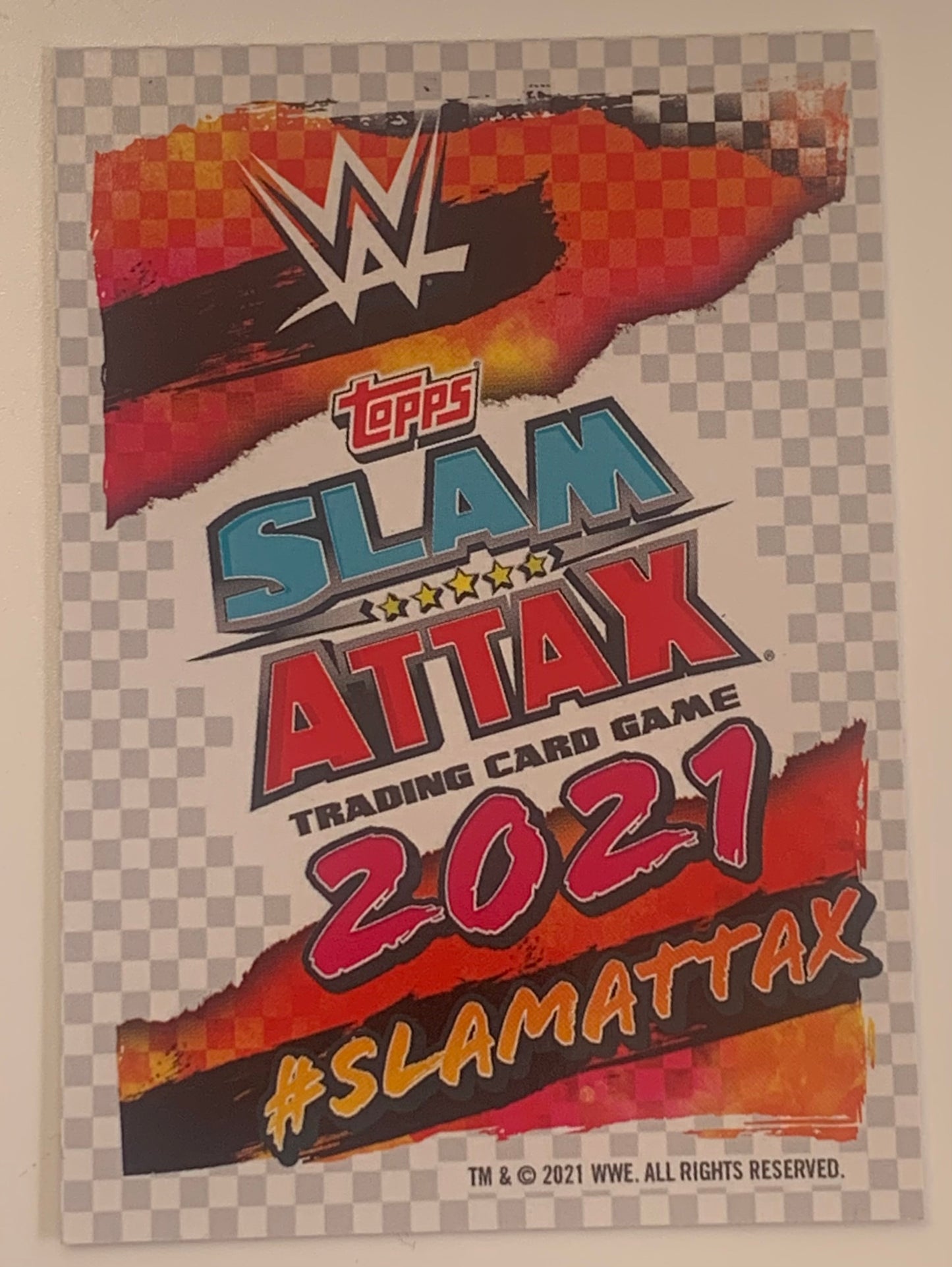 Daniel Bryan 2021 WWE Topps Chrome Slam Attax Card
