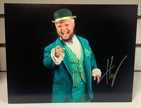 Hornswoggle WWE Signed 8x10 Color Photo (Signed in Silver)