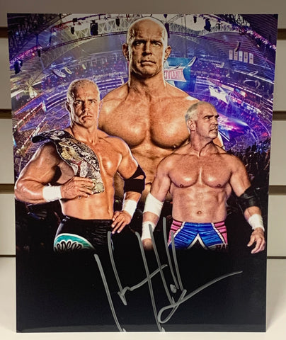 Hardcore Holly WWE Signed 8x10 Color Photo