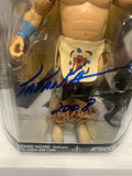 Tatanka SIGNED WWF WWE Jakks Classic Superstars Action Figure (Comes w/COA)!!!