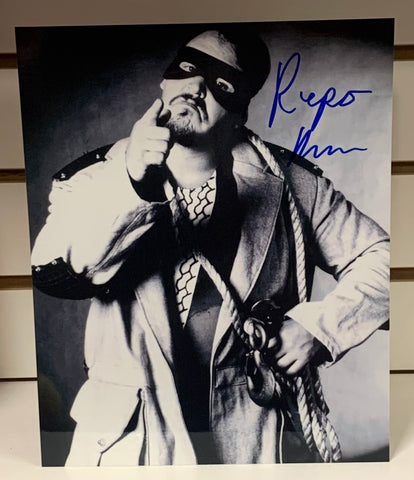Repo Man WWE Signed 8x10 Color Photo