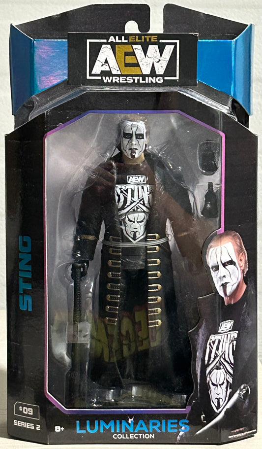 (FREE Defender Case Included) Sting AEW Luminaries Collection Series 2 Figure
