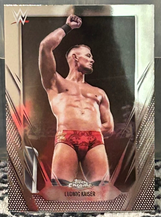 + Ludwig Kaiser 2026 WWE Topps Chrome Card