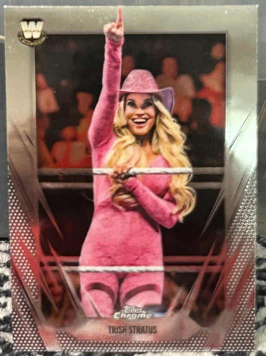 + Trish Stratus 2026 WWE Topps Chrome Card