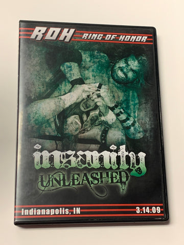 ROH Ring of Honor DVD “Insanity Unleashed” 3/14/09 Tyler Black