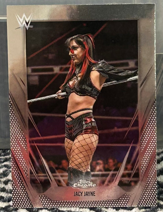 + Jacy Jayne 2026 WWE Topps Chrome Card