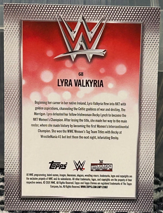 + Lyra Valkyria 2026 WWE Topps Chrome Card