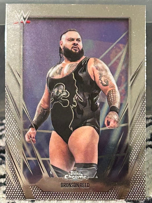 + Bronson Reed 2026 WWE Topps Chrome Card