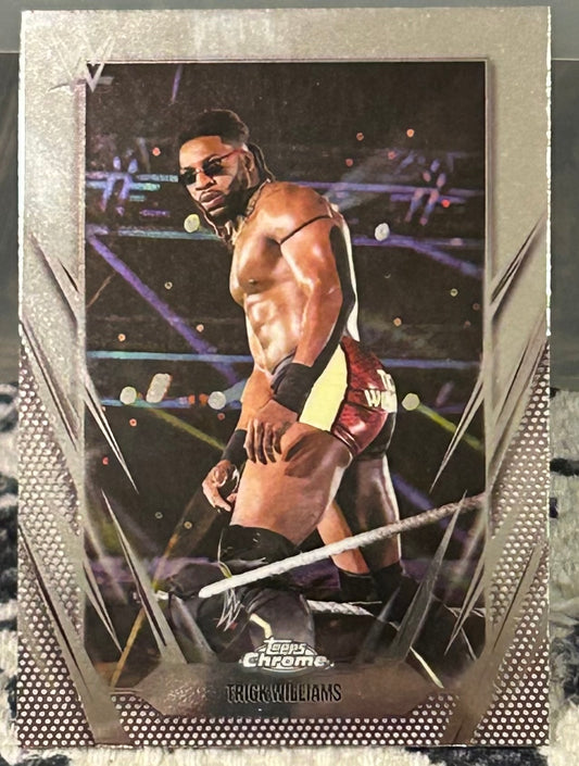 + Trick Williams 2026 WWE Topps Chrome Card