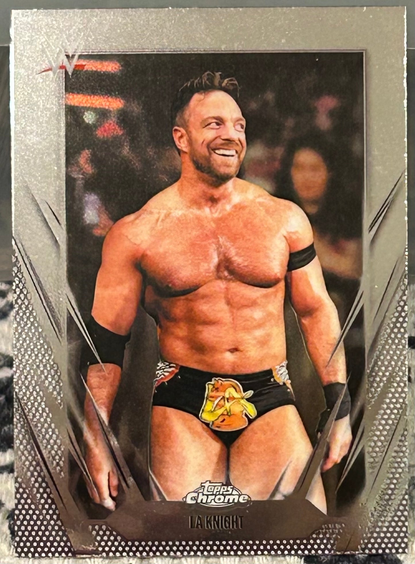 + LA Knight 2026 WWE Topps Chrome Card