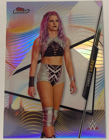 Candice LeRae 2020 WWE NXT Topps Finest Refractor Card