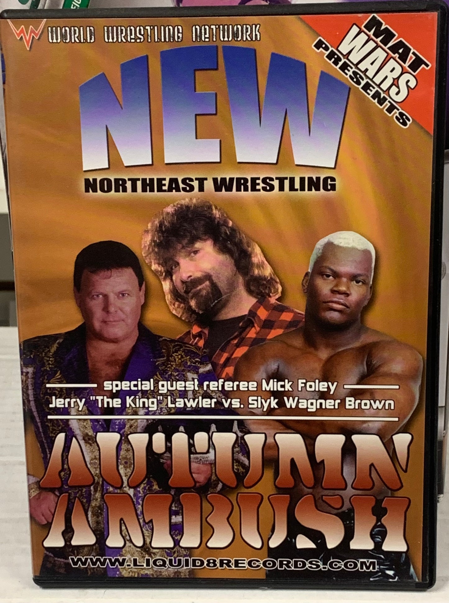NEW Northeast Wrestling DVD “Autumn Ambush” from 2005 (Jerry Lawler, Mick Foley & so much more)
