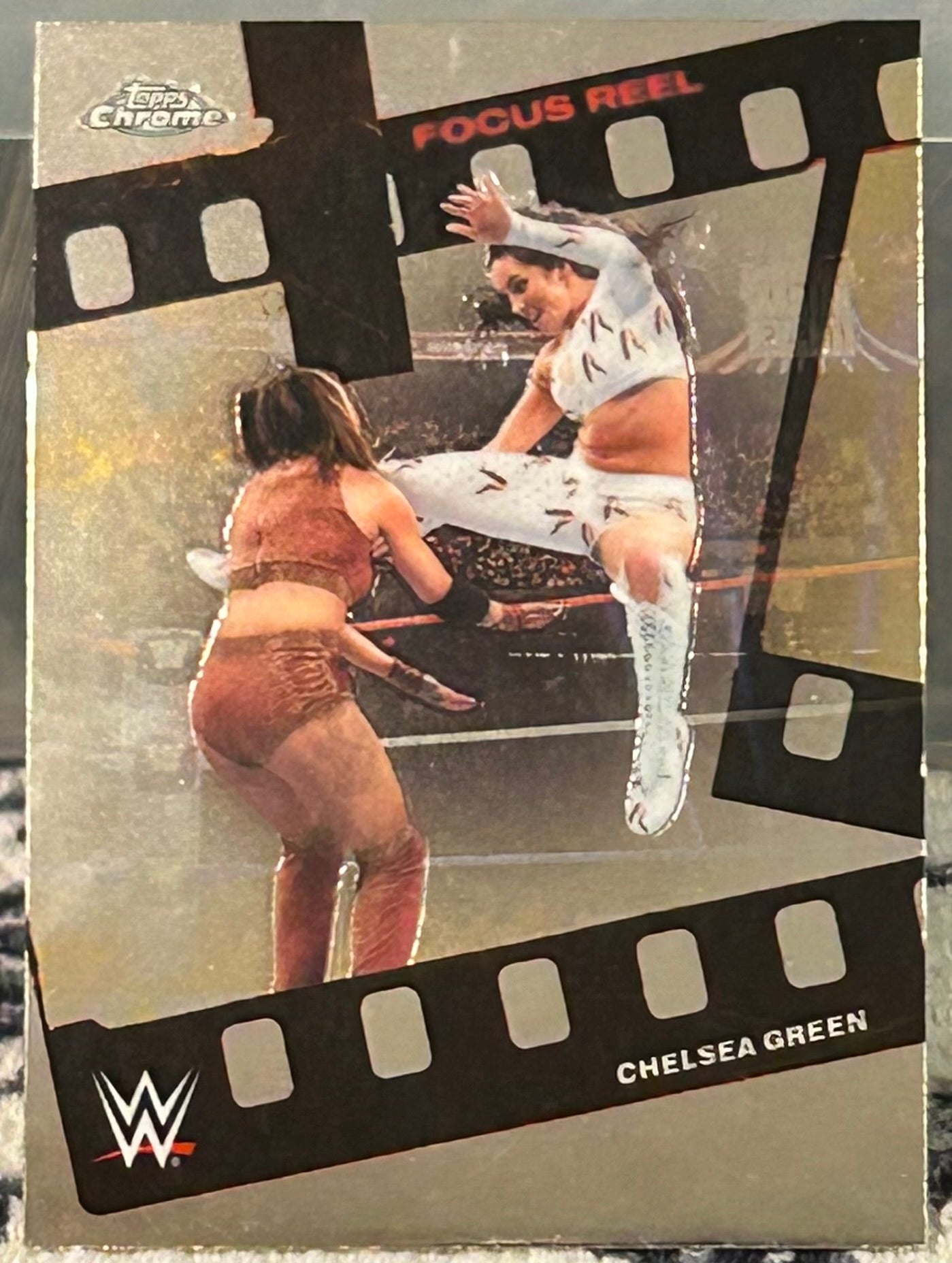 + Chelsea Green 2026 WWE Topps Chrome “Focus Reel” Insert Card