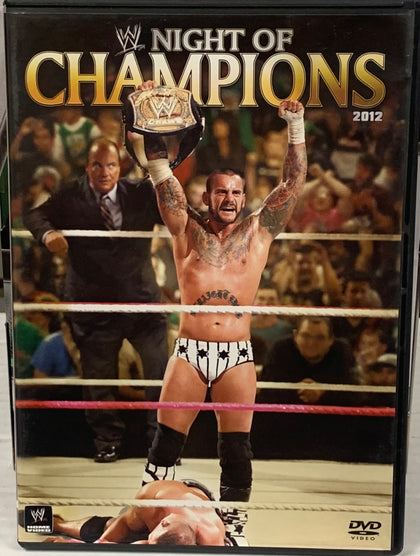 WWE DVD “Night of Champions 2012” CM Punk, John Cena, Sheamus & so much more)