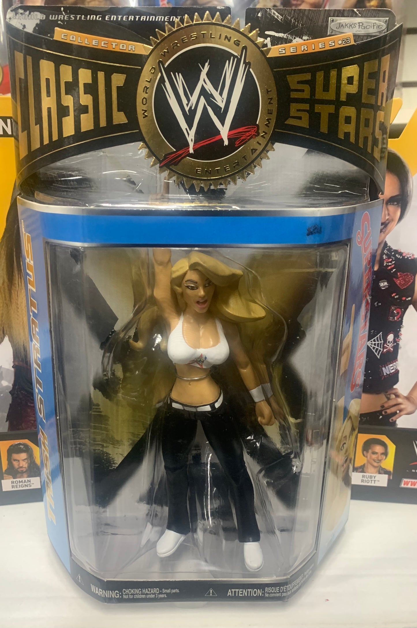Trish Stratus WWF WWE Jakks Classic Superstars LJN Action Figure