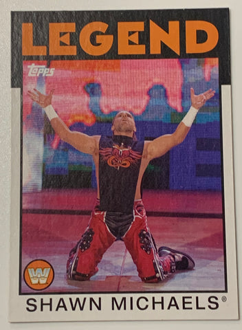 Shawn Michaels 2016 WWE Topps Heritage Card