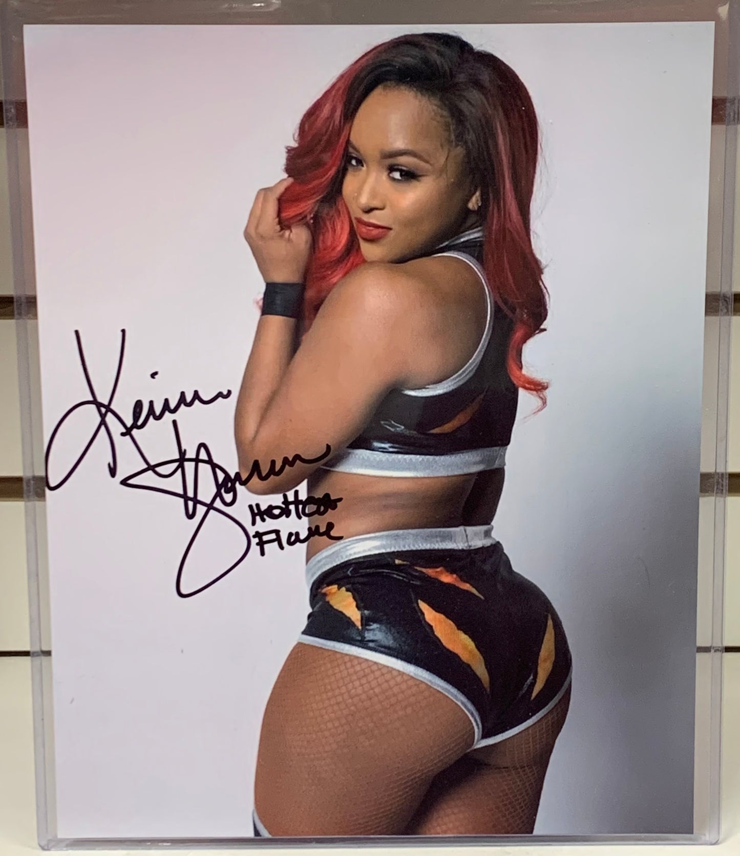 Kiera Hogan AEW Signed 8x10 Photo COA