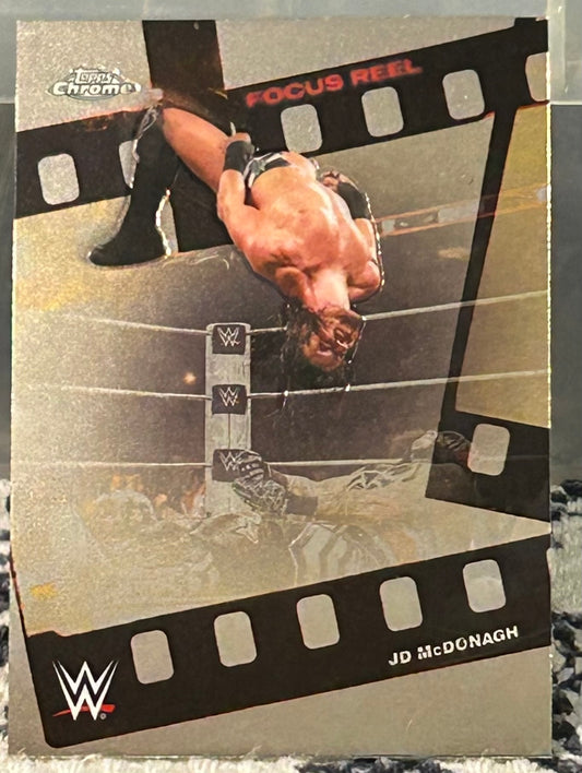 + JD McDonagh 2026 WWE Topps Chrome “Focus Reel” Insert Card