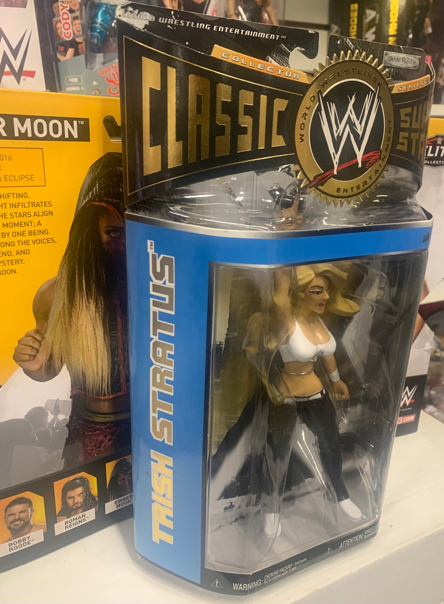 Trish Stratus WWF WWE Jakks Classic Superstars LJN Action Figure