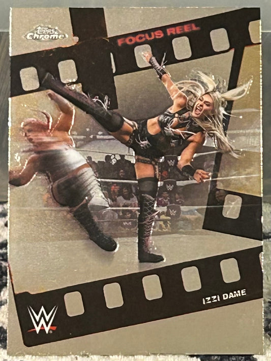 + Izzy Dame 2026 WWE Topps Chrome “Focus Reel” Insert Card