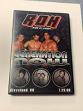 ROH Ring of Honor DVD “Generation Now” 7/29/06 Danielson Briscoes