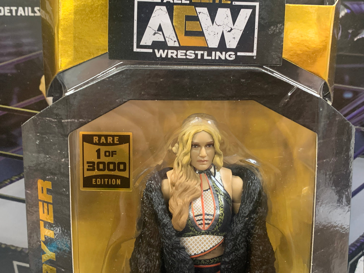 Jamie Hayter AEW Excluse Action Figure (Rare Edition) 1/3000 w/case