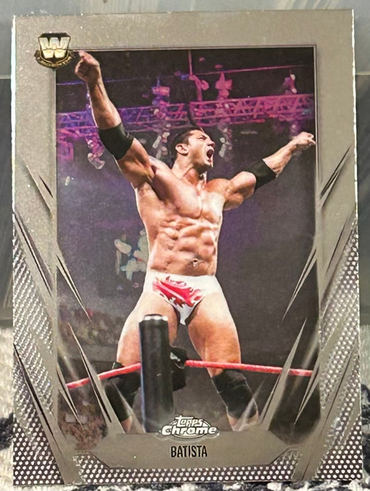 + Batista 2026 WWE Topps Chrome Card
