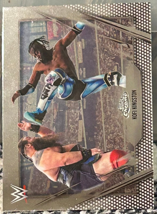 + Kofi Kingston 2026 WWE Topps Chrome Card
