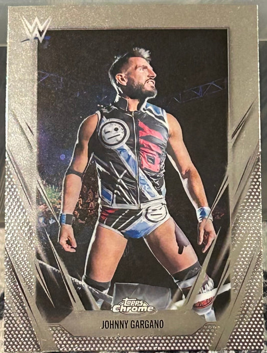 + Johnny Gargano 2026 WWE Topps Chrome Card