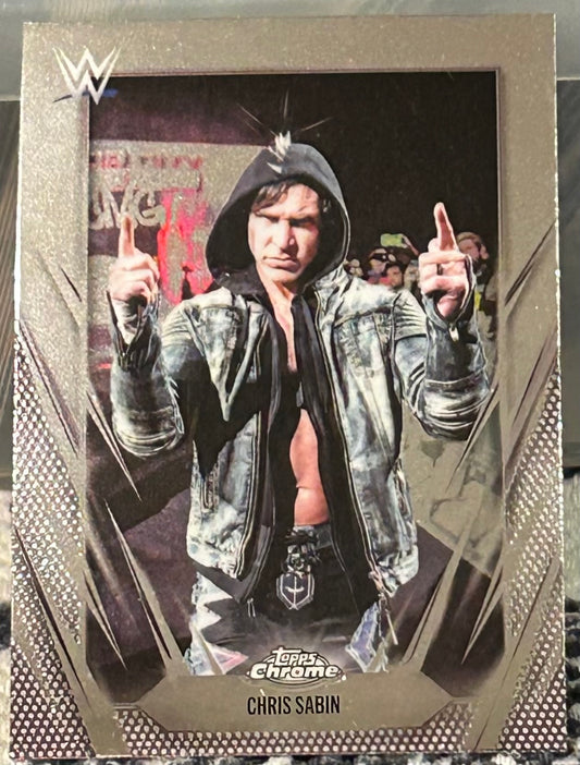 + Chris Sabin 2026 WWE Topps Chrome Card