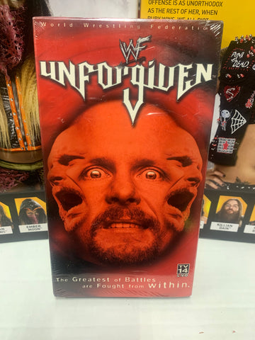 WWF WWE Unforgiven 2001 VHS (Brand New & Sealed)!!!