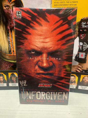 WWF WWE Unforgiven 2003 VHS (Brand New & Sealed)!!!