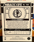 Jaden Hardy 2024-25 NBA Panini Hoops Basketball Card Dallas Mavericks