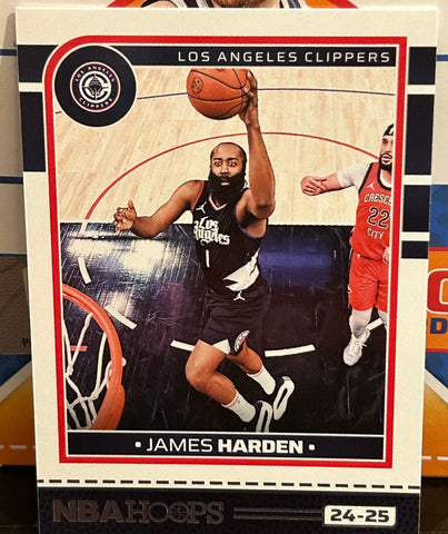 James Harden 2024-25 NBA Panini Hoops Basketball Card LA Clippers
