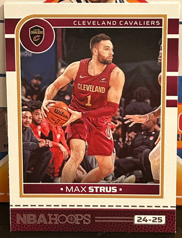 Max Strus 2024-25 NBA Panini Hoops Basketball Card Cleveland Cavaliers
