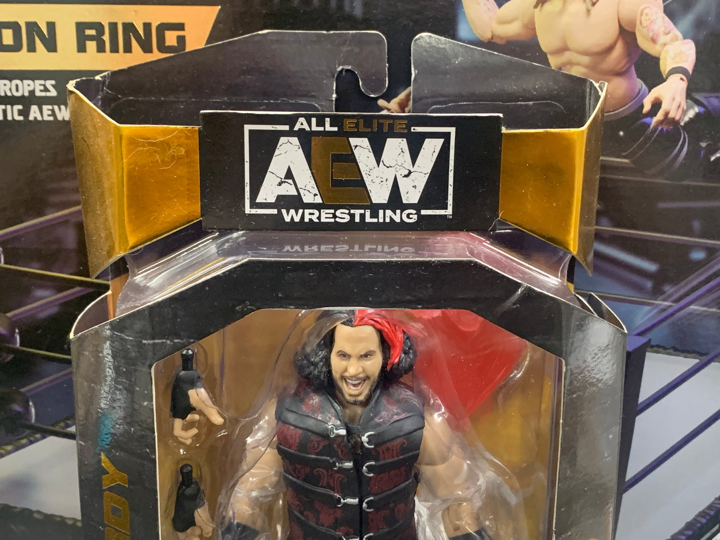 (FREE Defender Case Included) Matt Hardy AEW Unrivaled Series 4 Figure