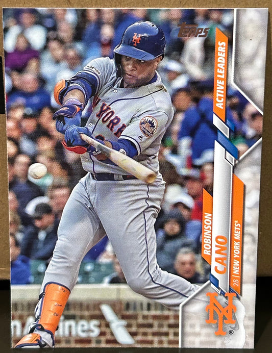 + Robinson Cano 2020 Topps Update Card NEW YORK METS