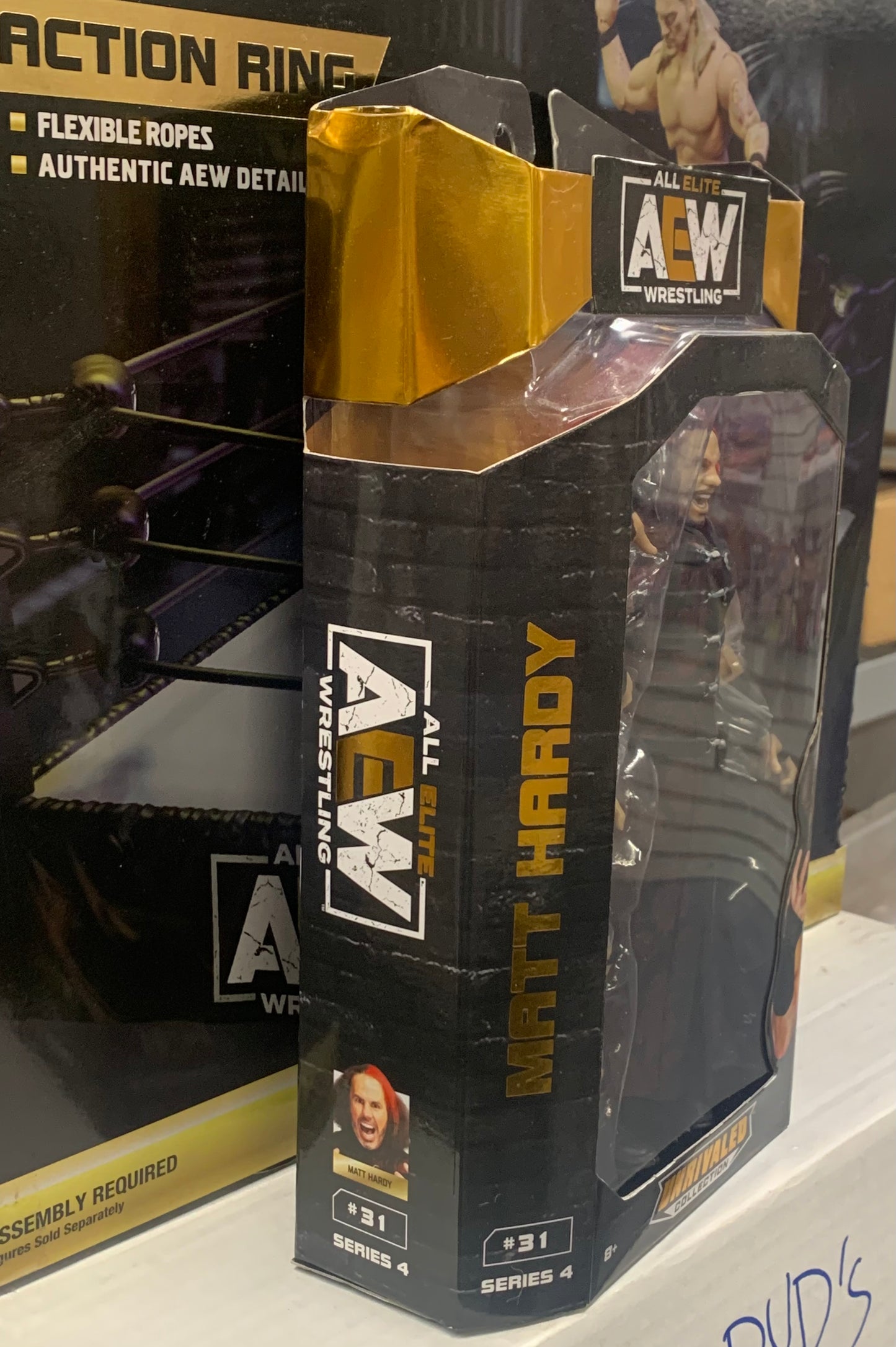 (FREE Defender Case Included) Matt Hardy AEW Unrivaled Series 4 Figure