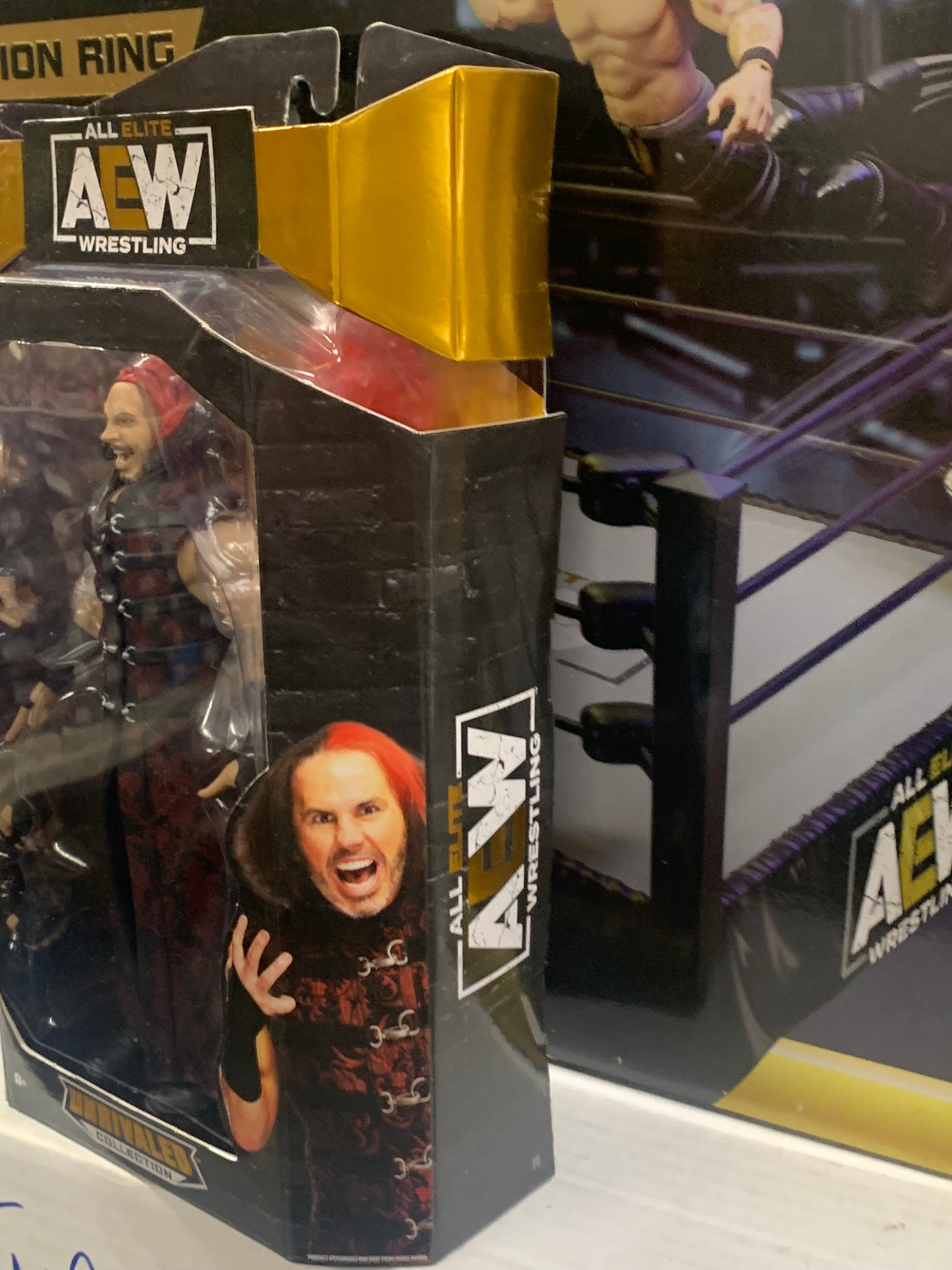 (FREE Defender Case Included) Matt Hardy AEW Unrivaled Series 4 Figure