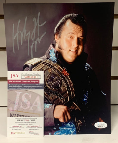 Honky Tonk Man Signed 8x10 Color Photo JSA Authenticated