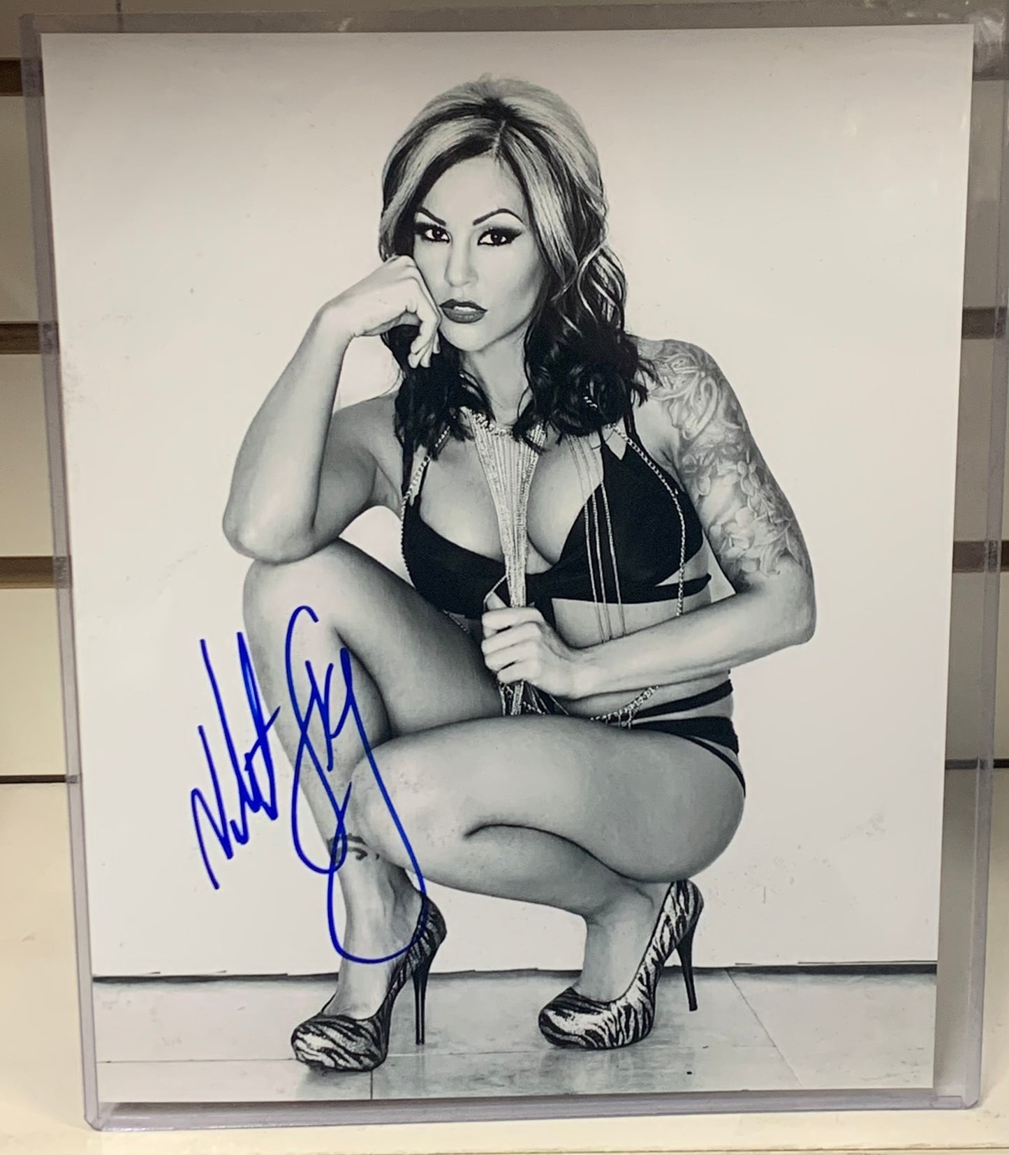 Velvet Sky Signed 8x10 Photo TNA (Comes w/ COA)