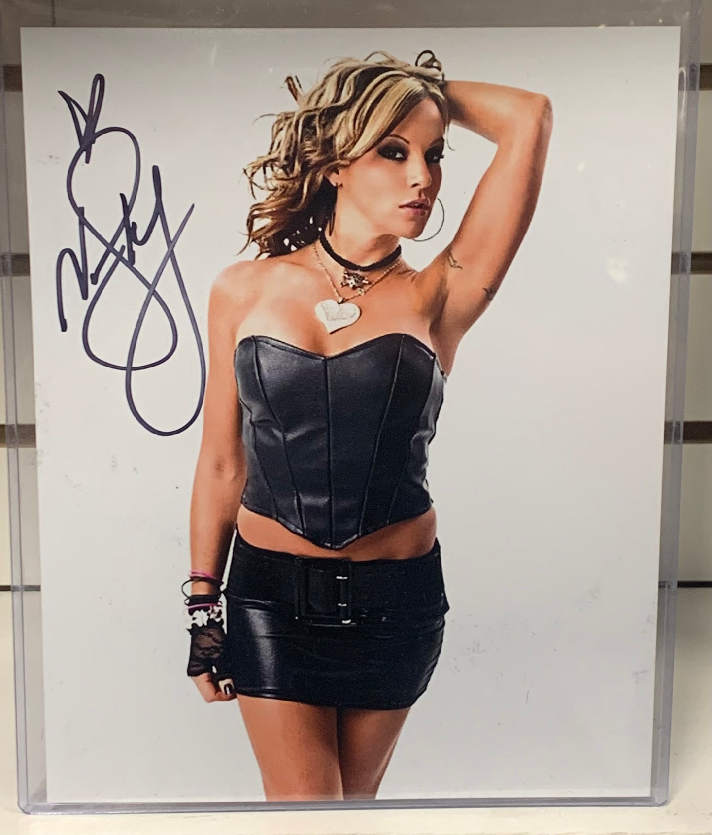 Velvet Sky Signed 8x10 Color Photo TNA (Comes w/ COA)