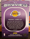 Brony James 2024-25 Panini Hoops “Skyview” Insert ROOKIE Card LA Lakers