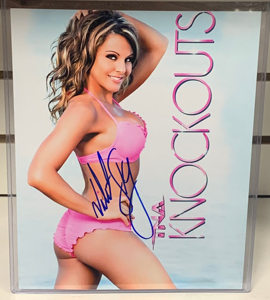Velvet Sky Signed 8x10 Color Photo TNA (Comes w/ COA)